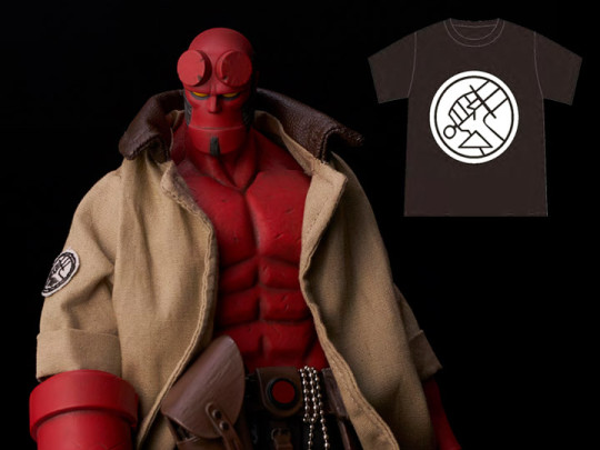 Hellboy 1/12 Scale With PX Previews Exclusive BPRD Shirt