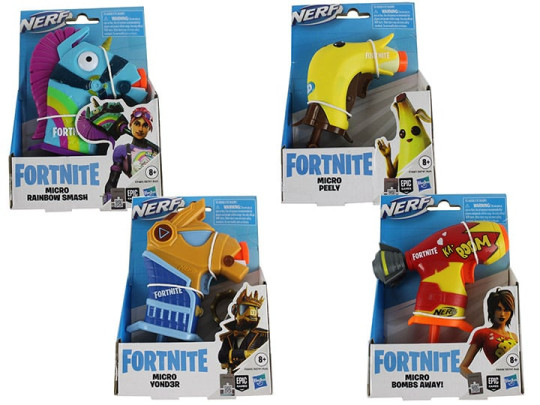 Fortnite NERF Set of 4 Microshots