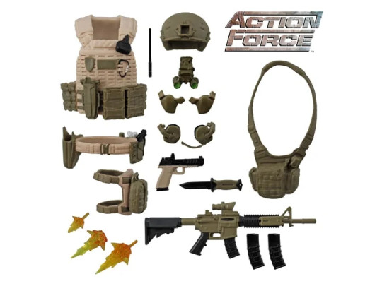 Action Force Desert Gear 1/12 Scale Accessory Set