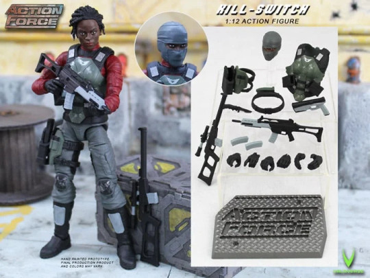 Action Force Kill-Switch 1/12 Scale Figure