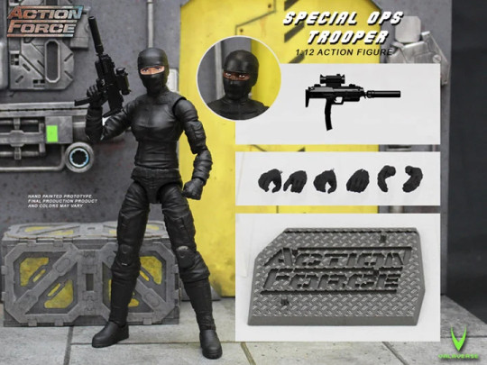 Action Force Special Ops Trooper 1/12 Scale Figure