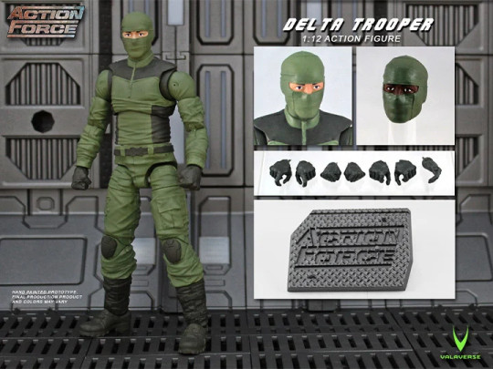 Action Force Delta Trooper 1/12 Scale Figure