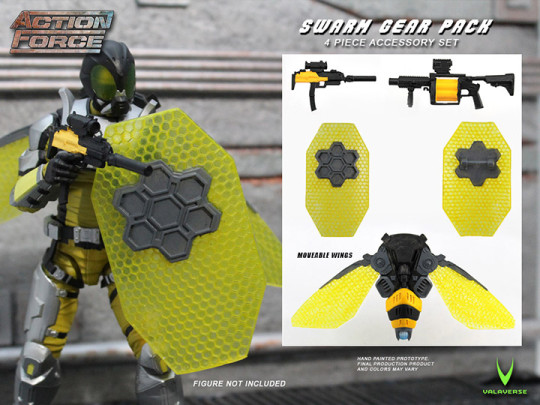 Action Force Swarm Gear 1/12 Scale Accessory Set