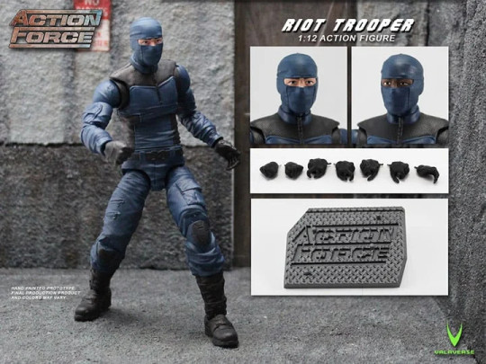 Action Force Riot Trooper 1/12 Scale Figure