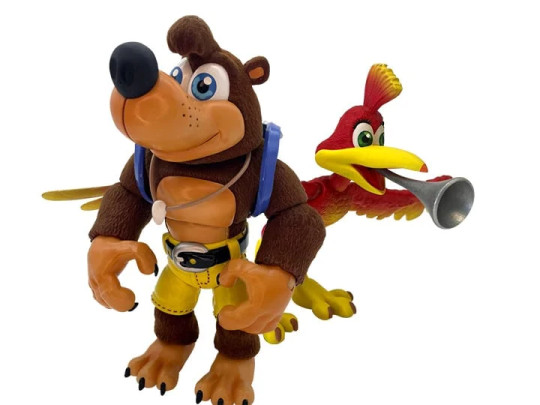 Banjo-Kazooie Banjo & Kazooie (Flocked Banjo Variant) Limited Edition Two-Pack