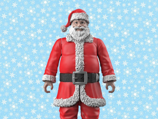 Naughty or Nice Collection Pocket Collection Classic Santa 1/18 Scale BBTS Exclusive Figure