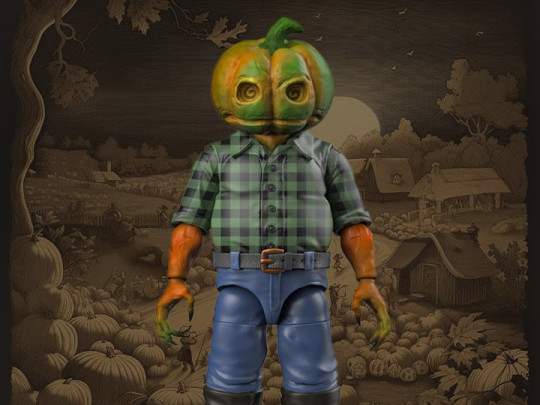 The Bizarre World of Naughty or Nice Halloween Collection Petor Pumpkin BBTS Exclusive Figure