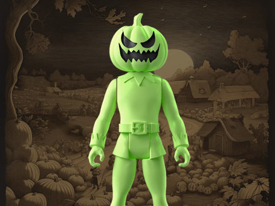 The Bizarre World of Naughty or Nice Halloween Collection Hauntling Phosphor BBTS Exclusive Figure