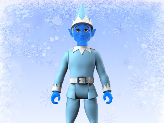 Naughty or Nice Collection Jack the Frost Elf BBTS Exclusive Figure
