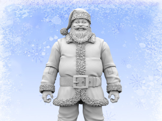Naughty or Nice Collection Artist Proof Santa BBTS Exclusive Figure
