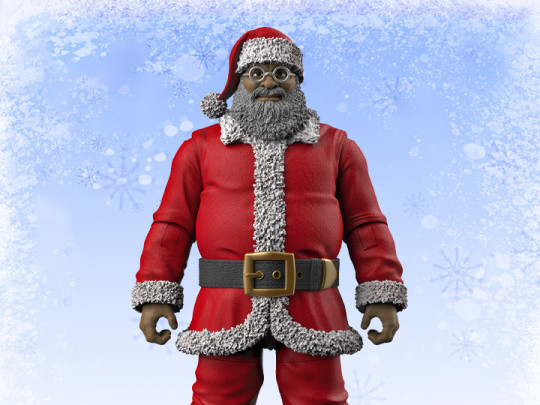 Naughty or Nice Collection Jolly Santa BBTS Exclusive Figure