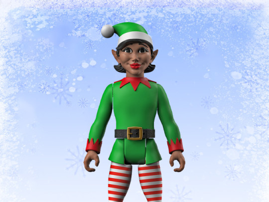 Naughty or Nice Collection Betty the Elf BBTS Exclusive Figure