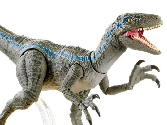 Jurassic World: Fallen Kingdom Amber Collection Velociraptor Blue