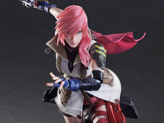 Dissidia Final Fantasy Play Arts Kai Lightning