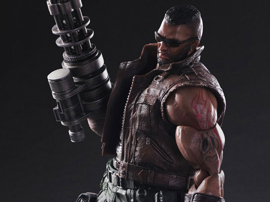 Final Fantasy VII Remake Play Arts Kai Barret Wallace