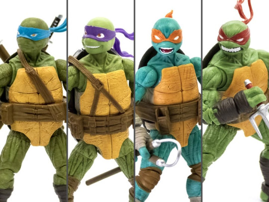 Teenage Mutant Ninja Turtles BST AXN SDCC 2023 PX Previews Exclusive Figure Set