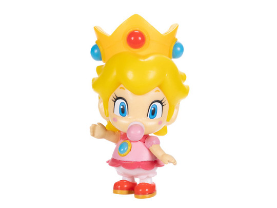World of Nintendo 2.50 Baby Peach Limited Articulation Figure