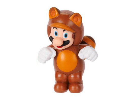World of Nintendo 2.5 Tanooki Mario Figure (Boxed)