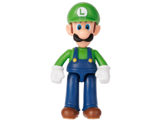 World of Nintendo 2.50 Standing Luigi Limited Articulation Figure