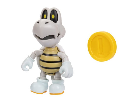 World of Nintendo Dry Bones with Coin 4-Inch Scale Figure