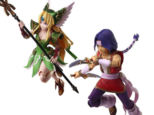 Trials of Mana Bring Arts Hawkeye & Riesz