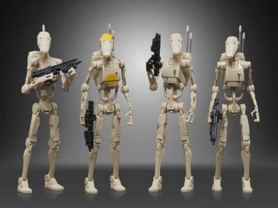 Battle Droid Build Up Action Figure Four-Pack (The Phantom Menace)