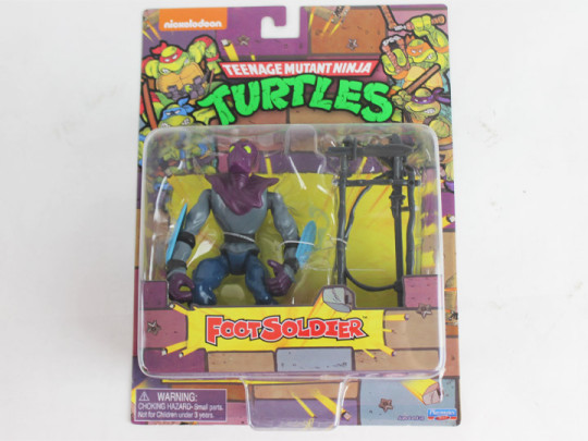 Teenage Mutant Ninja Turtles Retro Rotocast Villians Foot Soldier PX Previews Exclusive
