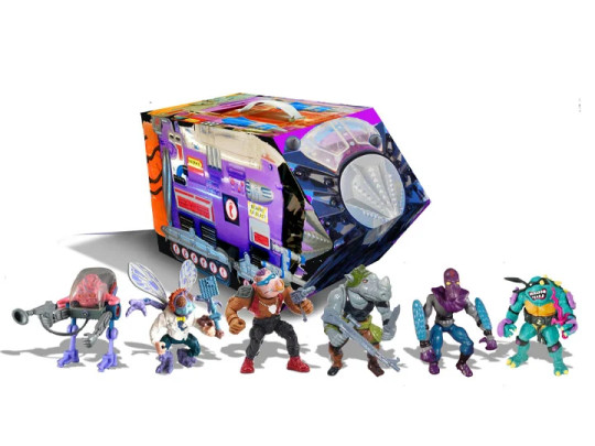 Teenage Mutant Ninja Turtles Retro Rotocast Villains Mutant Module PX Previews Exclusives Set