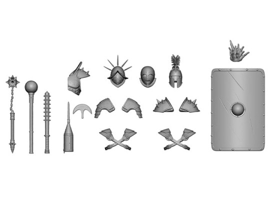 Quartermasters Grey Accessories Set (Ver. D)