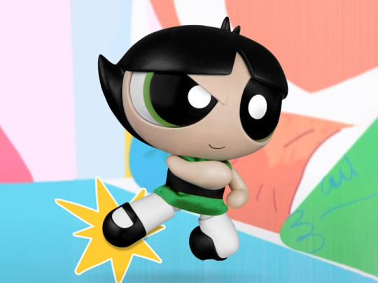 Powerpuff Girls Dynamic 8ction Heroes DAH-055G Buttercup