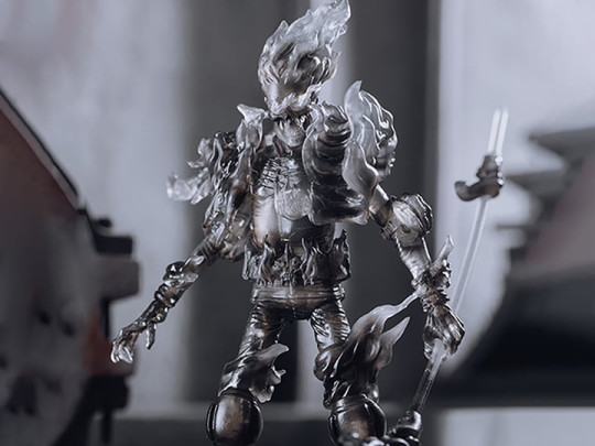 2000 AD Judge Fire (Black & White) PX Previews Exclusive