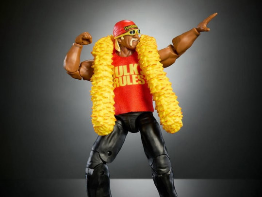 WWE WrestleMania Elite Collection Hulk Hogan (Howard Finkel BAF)