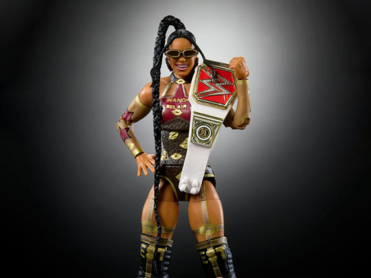 WWE WrestleMania Elite Collection Bianca Belair (Howard Finkel BAF)
