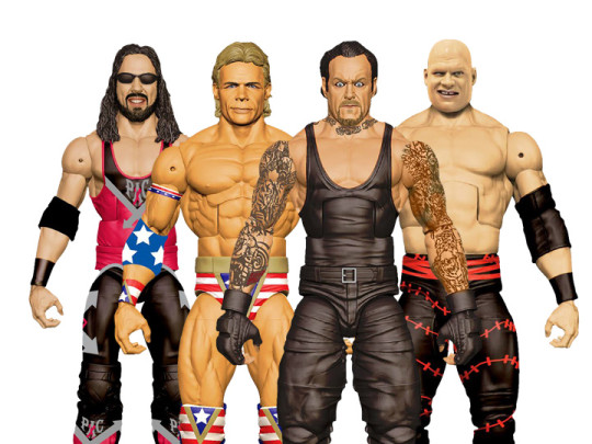 SummerSlam Set of 4 Figures (John Cone BAF)