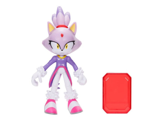 Sonic The Hedgehog 4 Blaze with Sol Emerald Figure