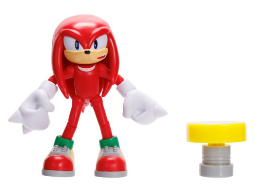Sonic The Hedgehog 4 Knuckles with Trap Spring Figure
