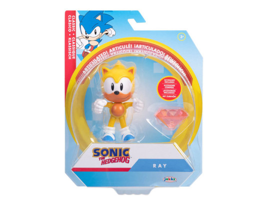 Sonic The Hedgehog 4 Classic Ray with Chaos Emerald
