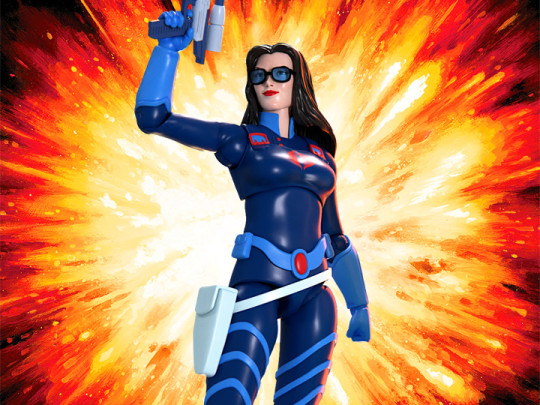 G.I. Joe Baroness (DIC Dark Blue)