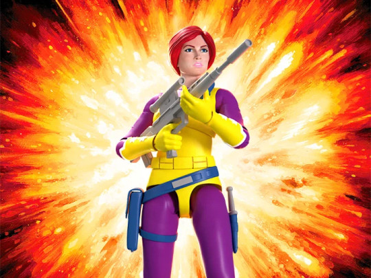 G.I. Joe Scarlett (DIC Purple)