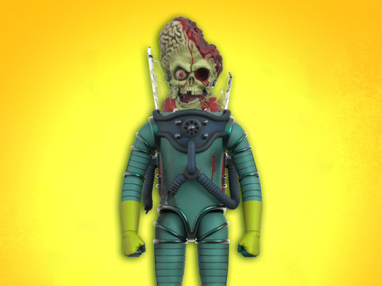 Mars Attacks Martian (Smashing the Enemy)