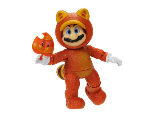 The Super Mario Bros. Movie Tanooki Mario 5-Inch Scale Figure