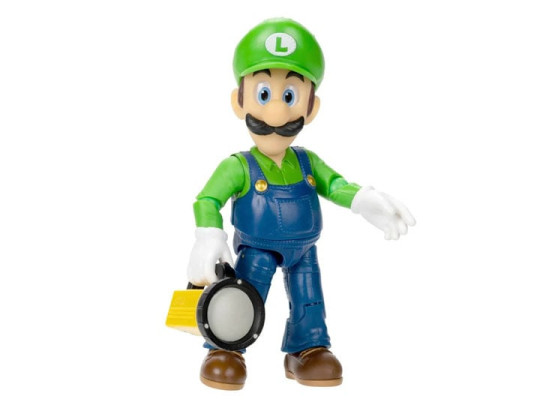 The Super Mario Bros. Movie Luigi 5-Inch Scale Figure