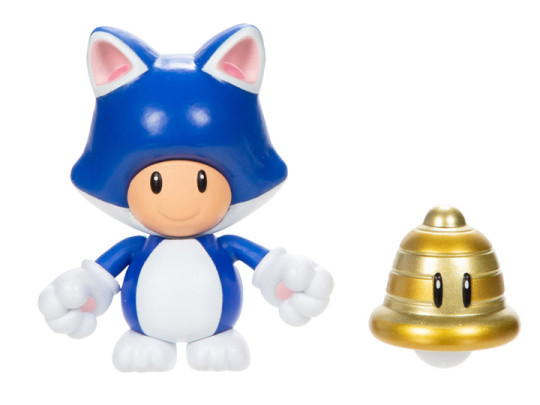 World of Nintendo Cat Toad 4-Inch Scale Figure