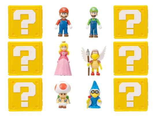 The Super Mario Bros. Movie Set of 6 Mini Figures