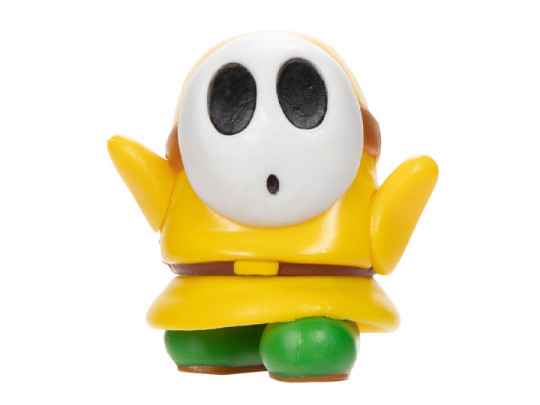 World of Nintendo Shy Guy (Yellow) 2.5-Inch Scale Limited Articulation Figure