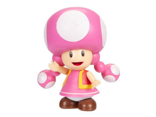World of Nintendo Toadette 2.5-Inch Scale Limited Articulation Figure