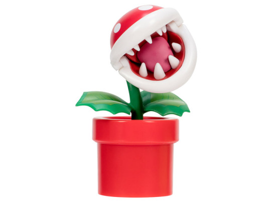World of Nintendo Piranha Plant with Question Block 4-Inch Scale Figure