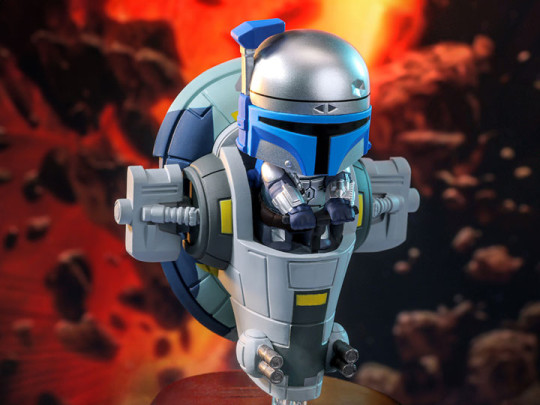 Star Wars Cosbi #41 Jango Fett with Starship