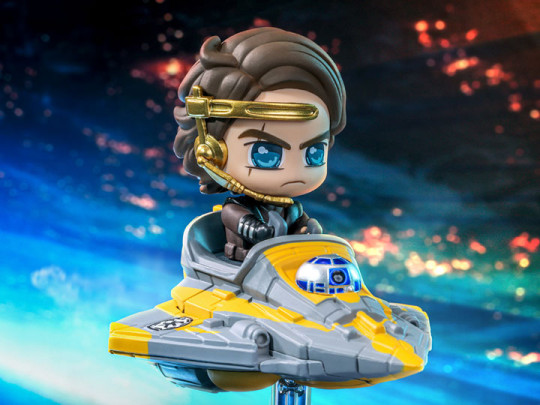 Star Wars Cosbi #37 Anakin Skywalker with Jedi Starfighter (Delta-7B)