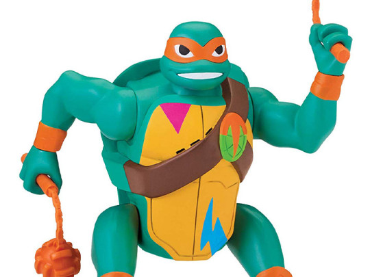 Rise of The Teenage Mutant Ninja Turtles Deluxe Michelangelo Figure
